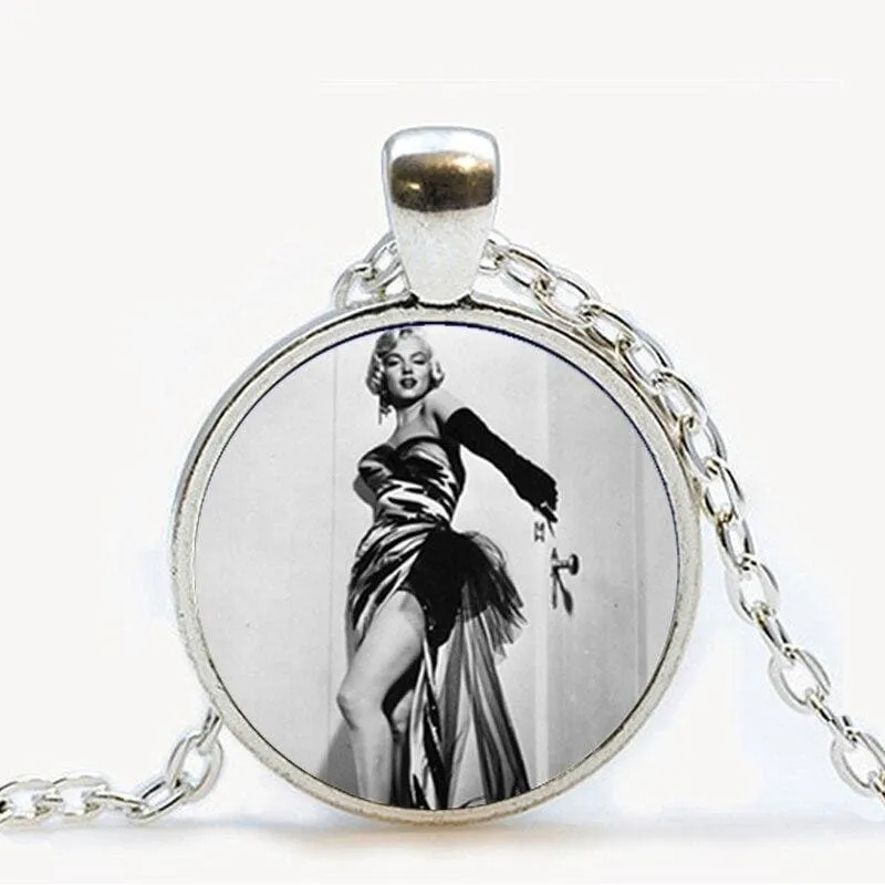 Pendentif Vintage  Marilyn Monroe