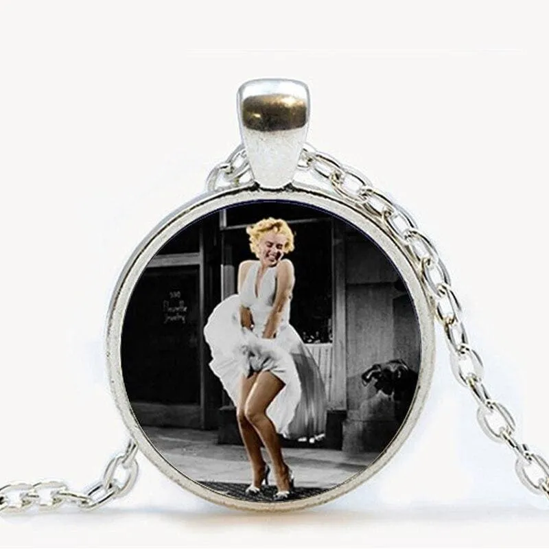 Pendentif Vintage  Marilyn Monroe