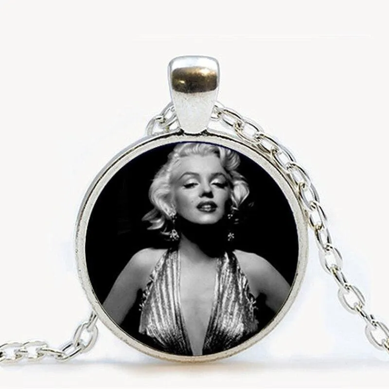 Pendentif Vintage  Marilyn Monroe