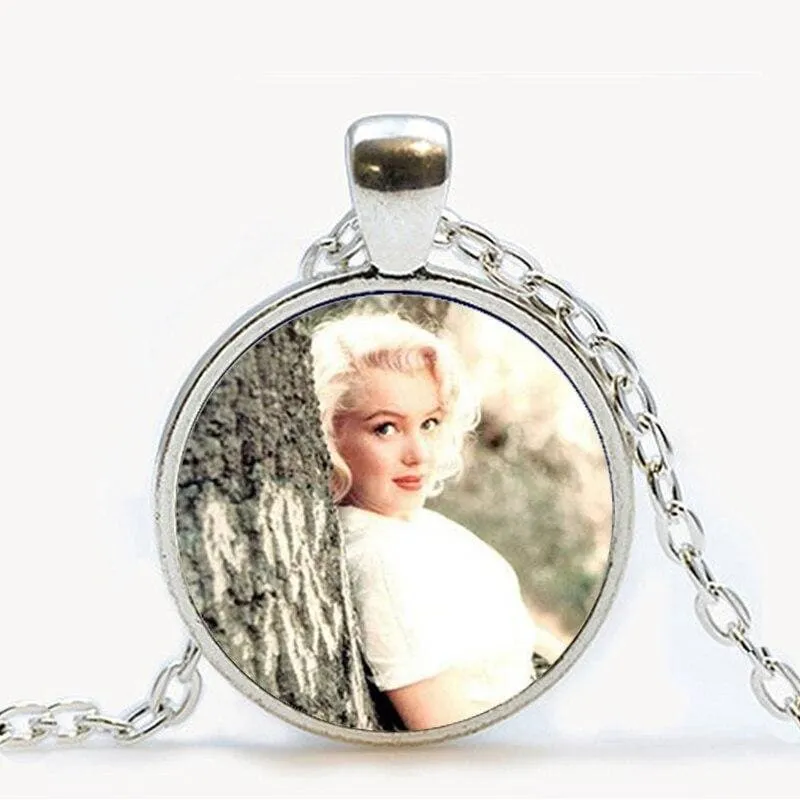 Pendentif Vintage  Marilyn Monroe