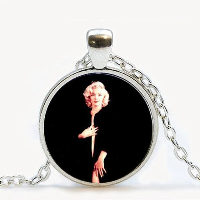 Pendentif Vintage  Marilyn Monroe