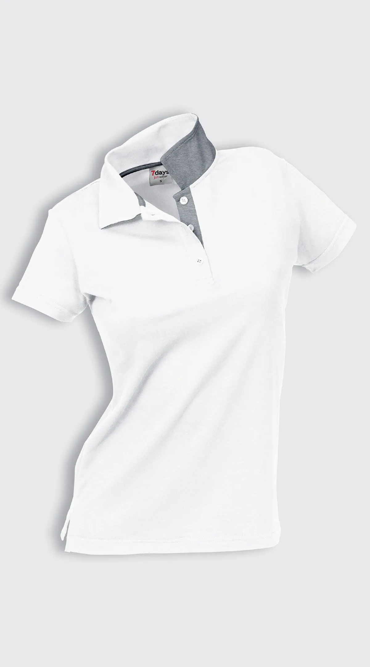 Polo femme en single jersey