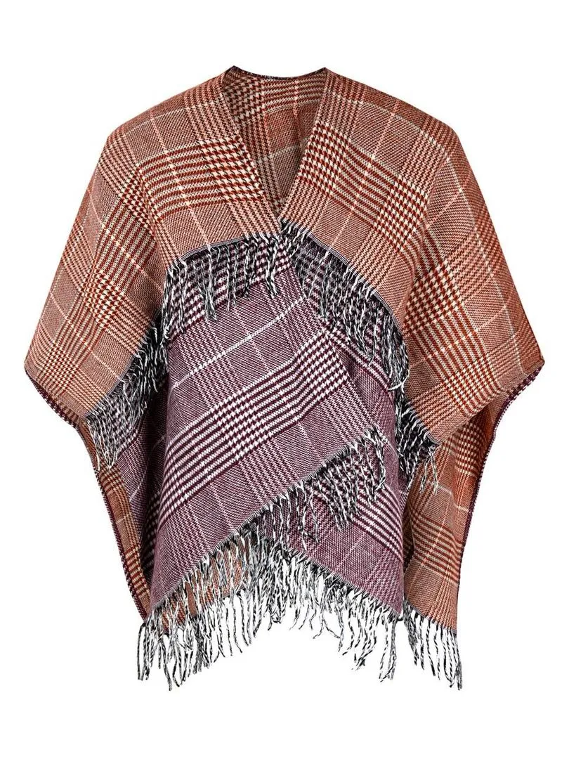 Poncho Spicy - Fabriqué en France - Rouge