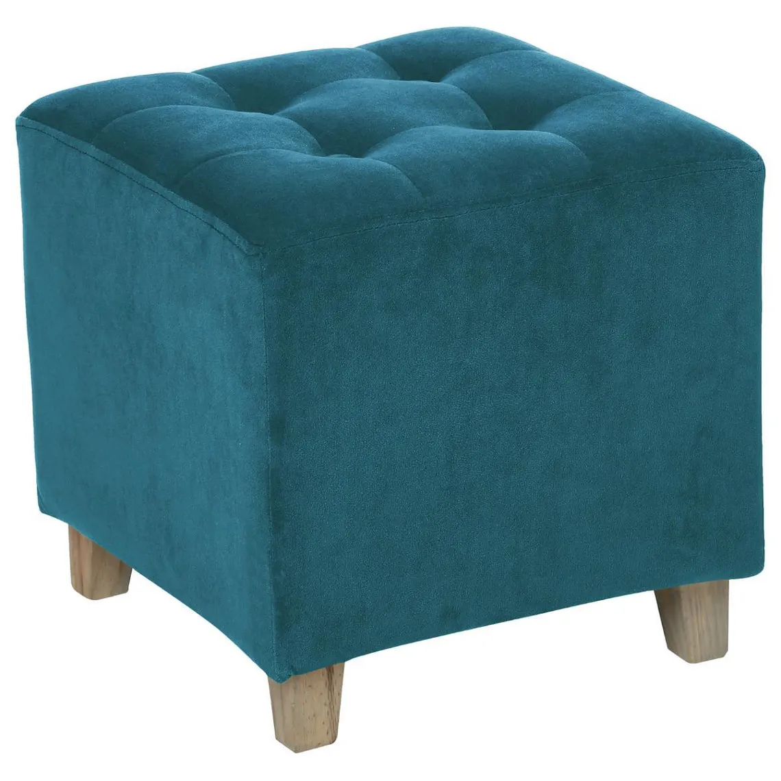 Pouf en Velours Duck Leandre | 3 Suisses