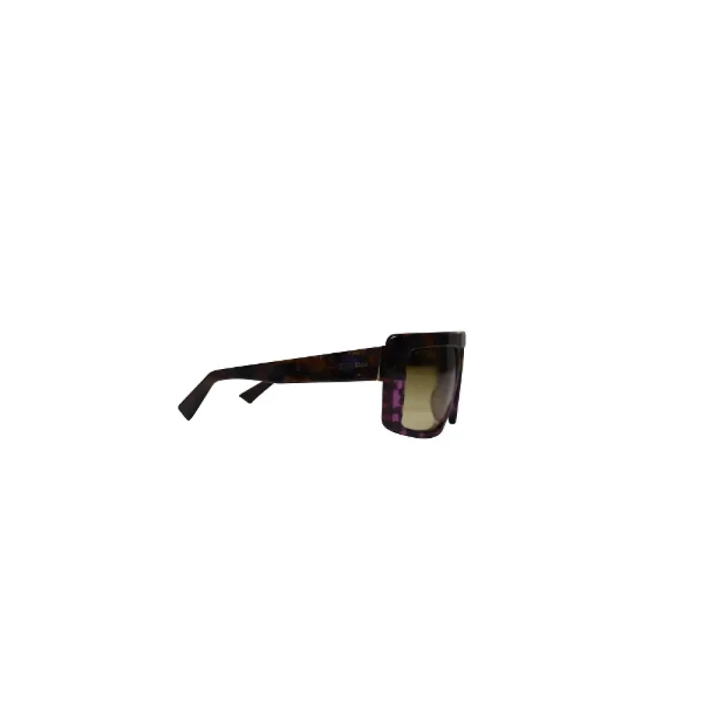 Pre-owned Tissu lunettes-de-soleil