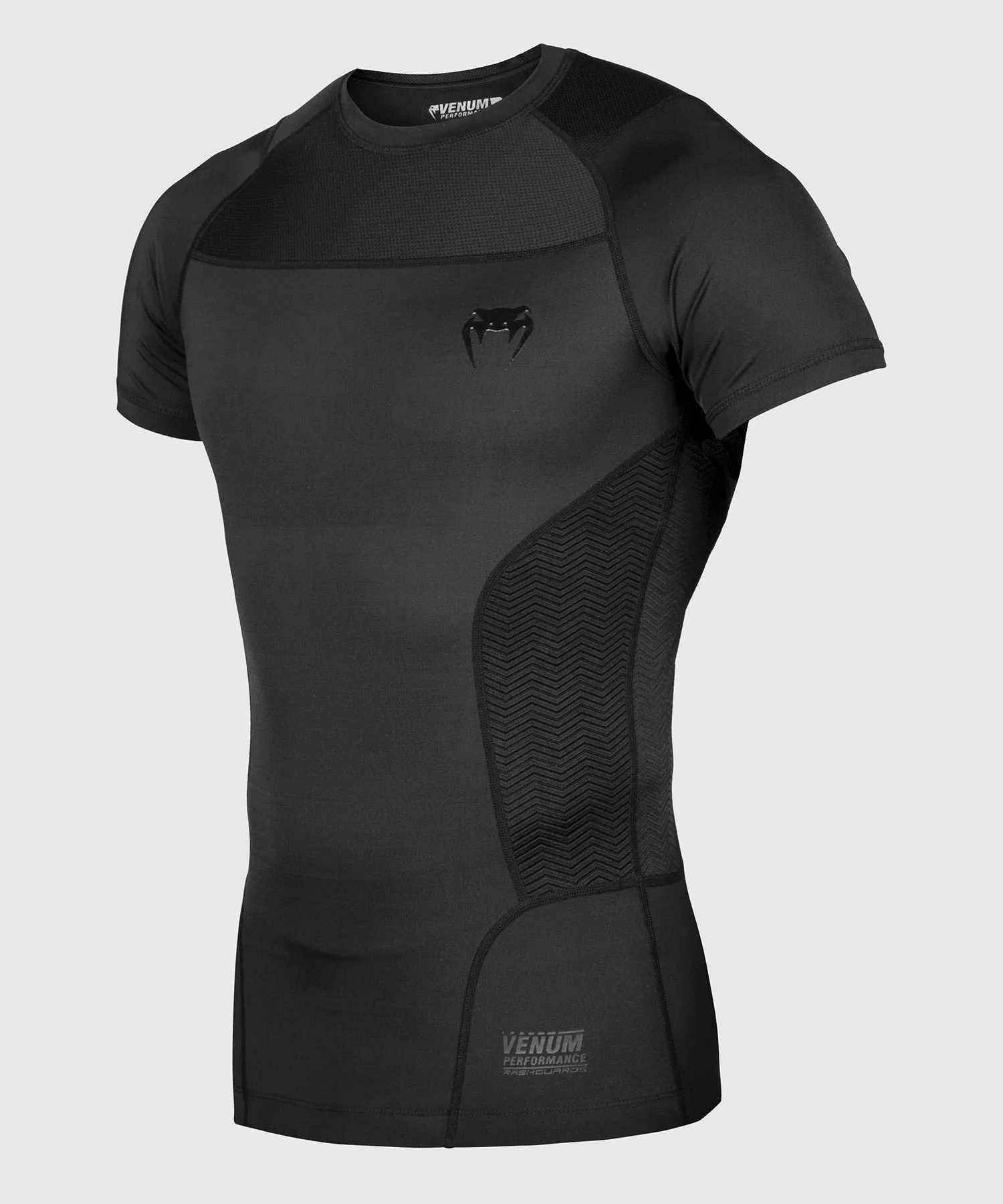 Rashguard Venum G-Fit - Manches Courtes- Noir