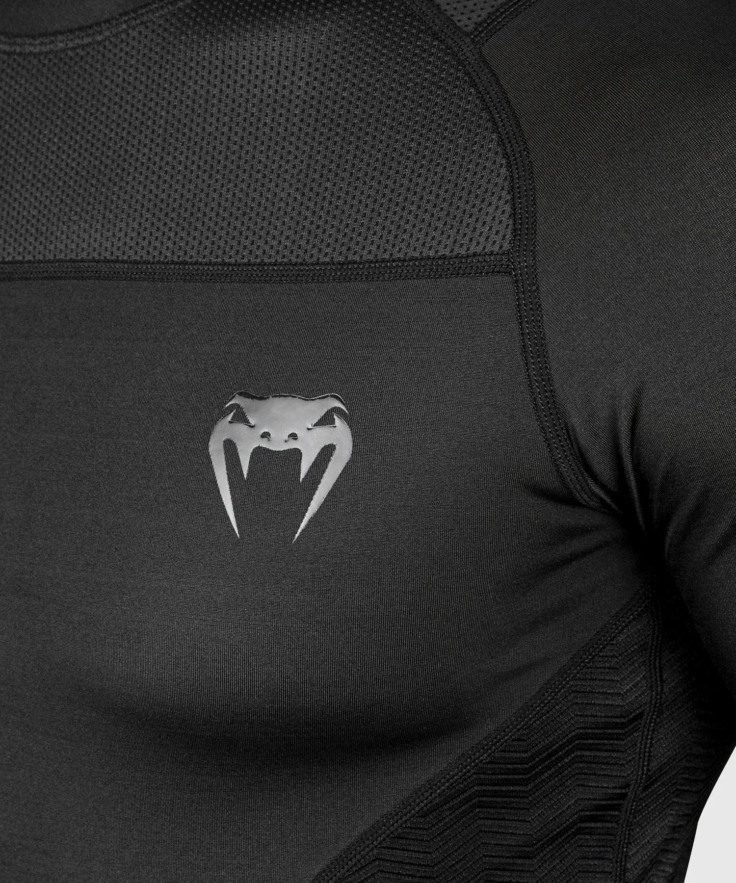 Rashguard Venum G-Fit - Manches Courtes- Noir