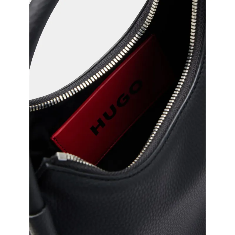 Sac à main bandoulière sivir noir femme - Hugo | wimod