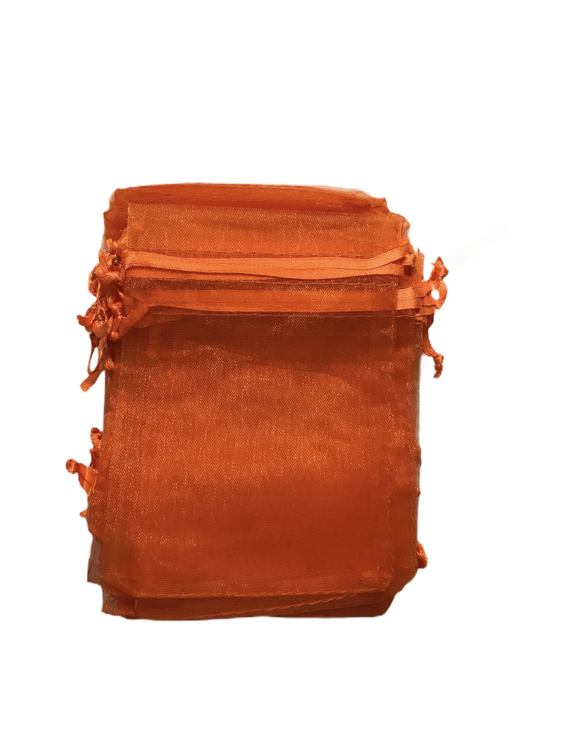 Sacs organza orange (x50)