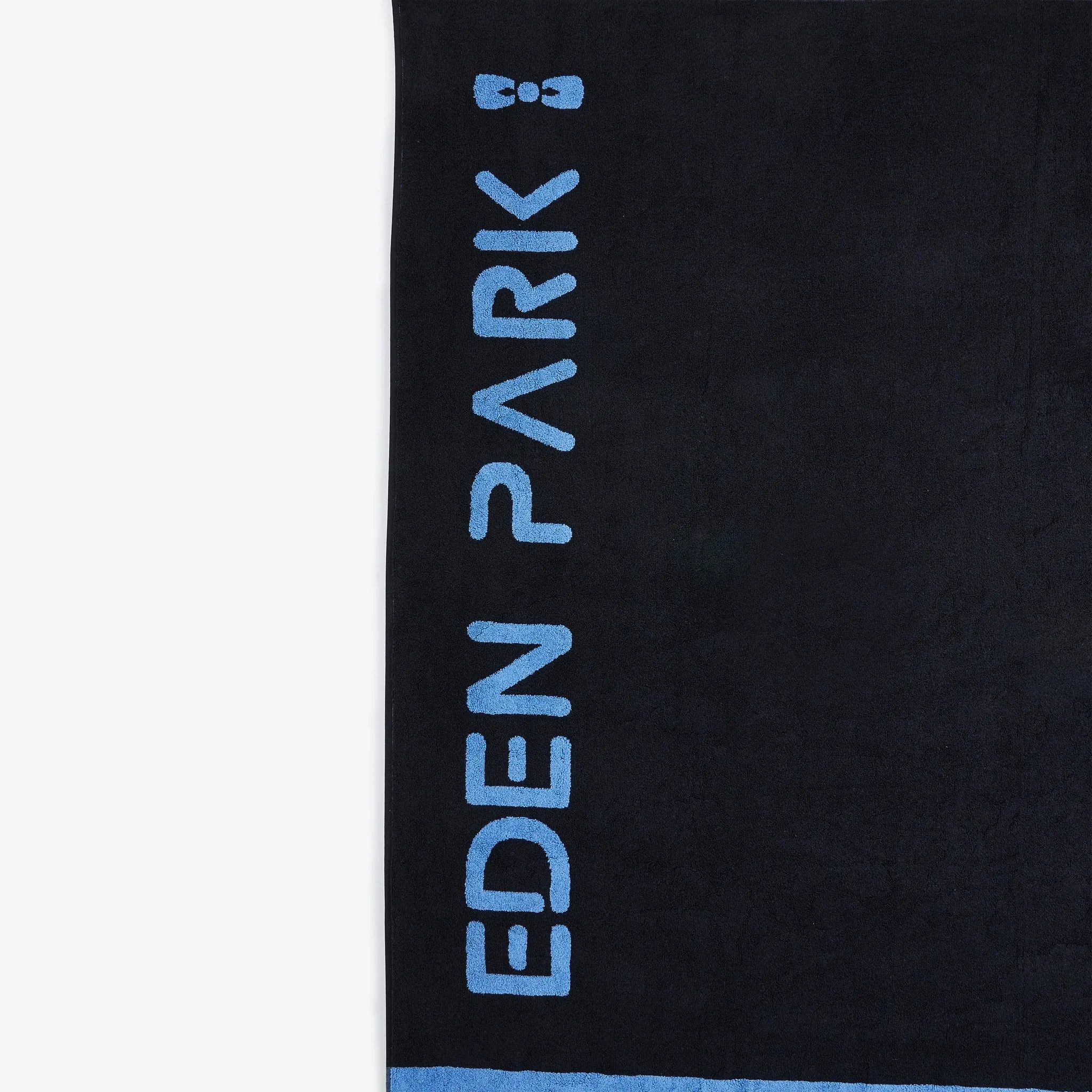 Serviette de sport color block bleu