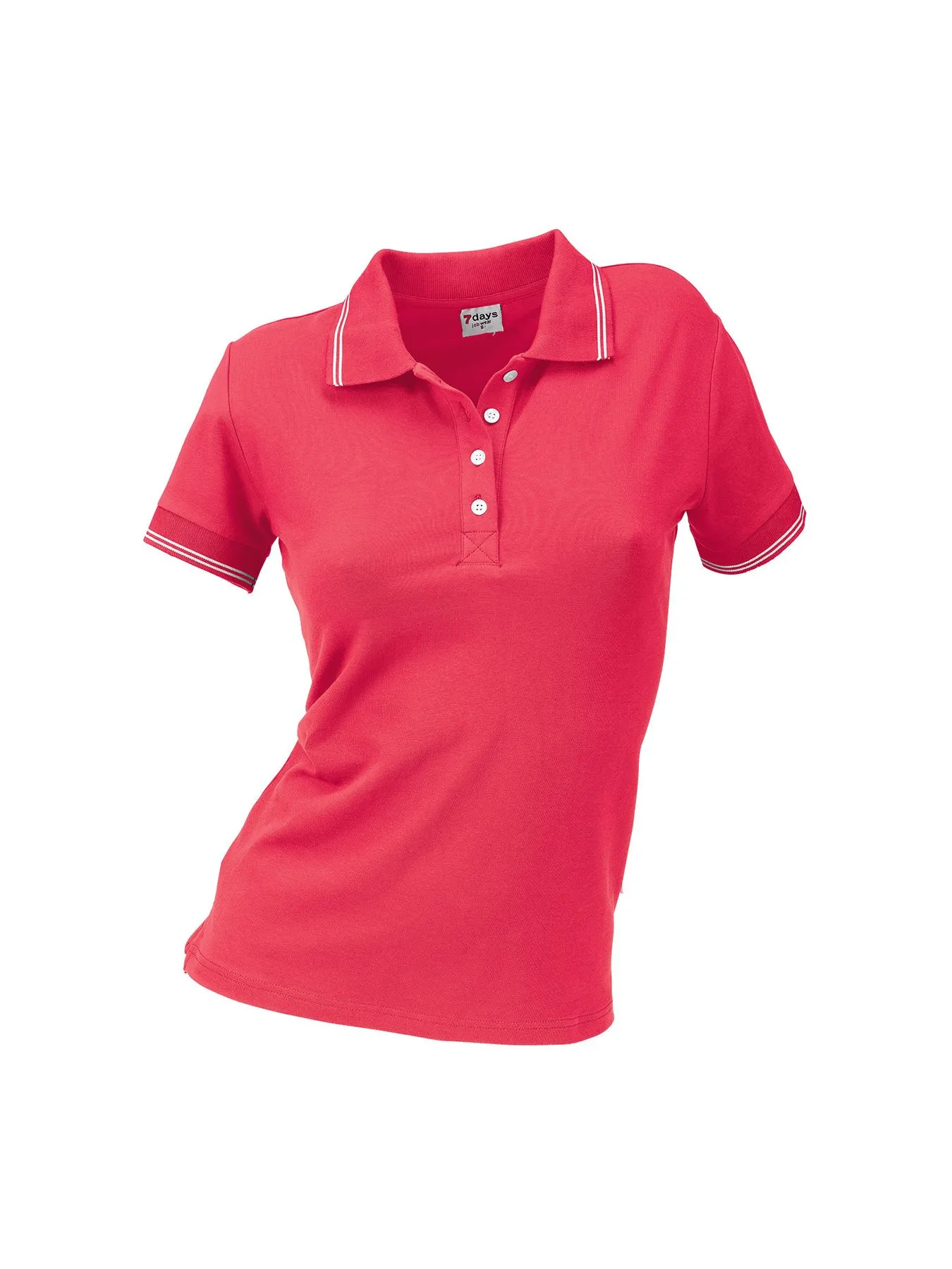 Shirt polo en single jersey