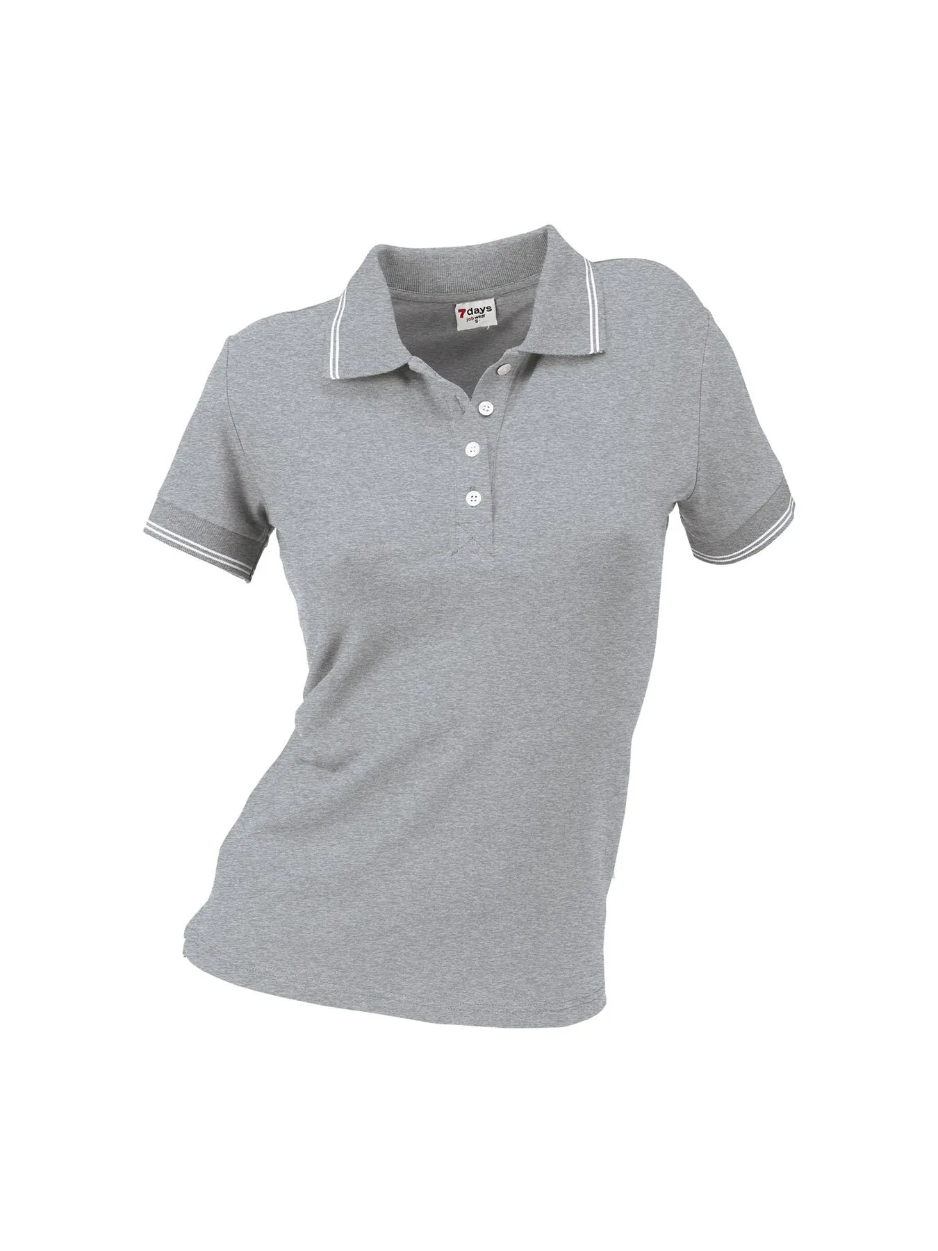 Shirt polo en single jersey