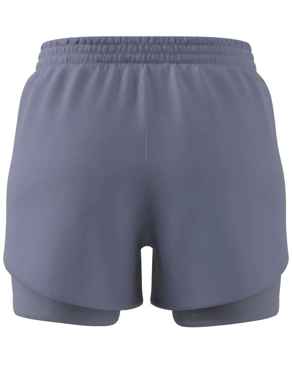 Short de fitness Femme W MIN 2IN1 SHO Gris