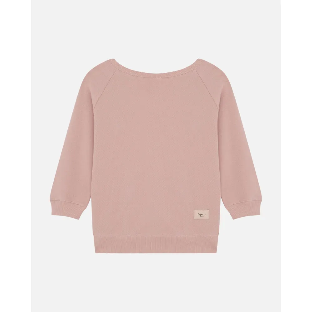 Sweatshirt Cache-cœur Repetto S0597 - FAME LA MAISON DE LA DANSE