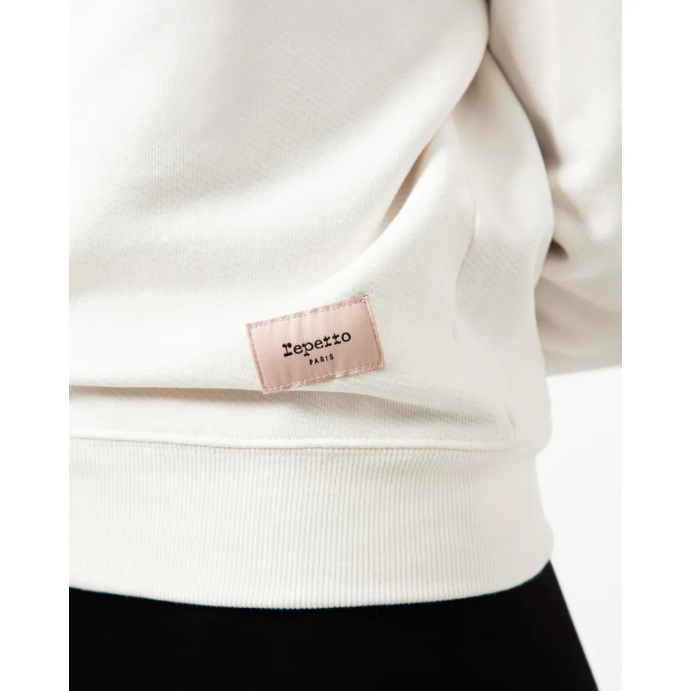 Sweatshirt Cache-cœur Repetto S0597 - FAME LA MAISON DE LA DANSE