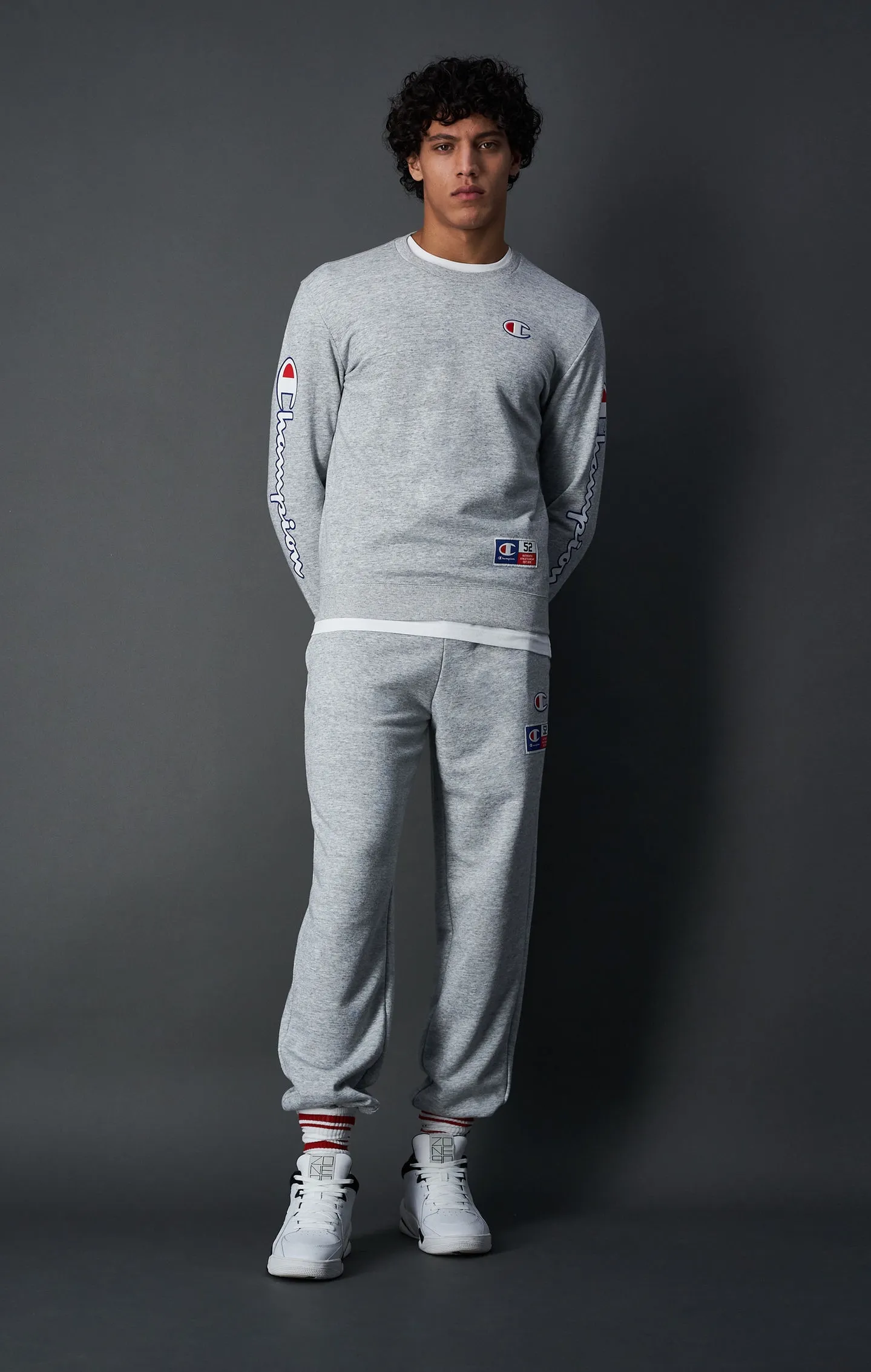 Sweatshirt épais à motif sport rétro | Champion France