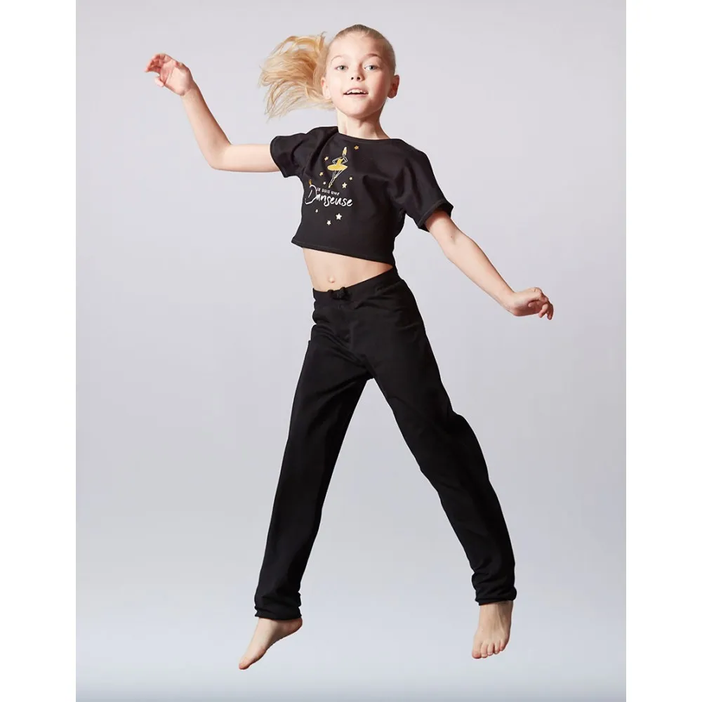 T-SHIRT DANSE FILLE - AGILE JR PRINCESS Temps Danse - FAME LA MAISON DE LA DANSE