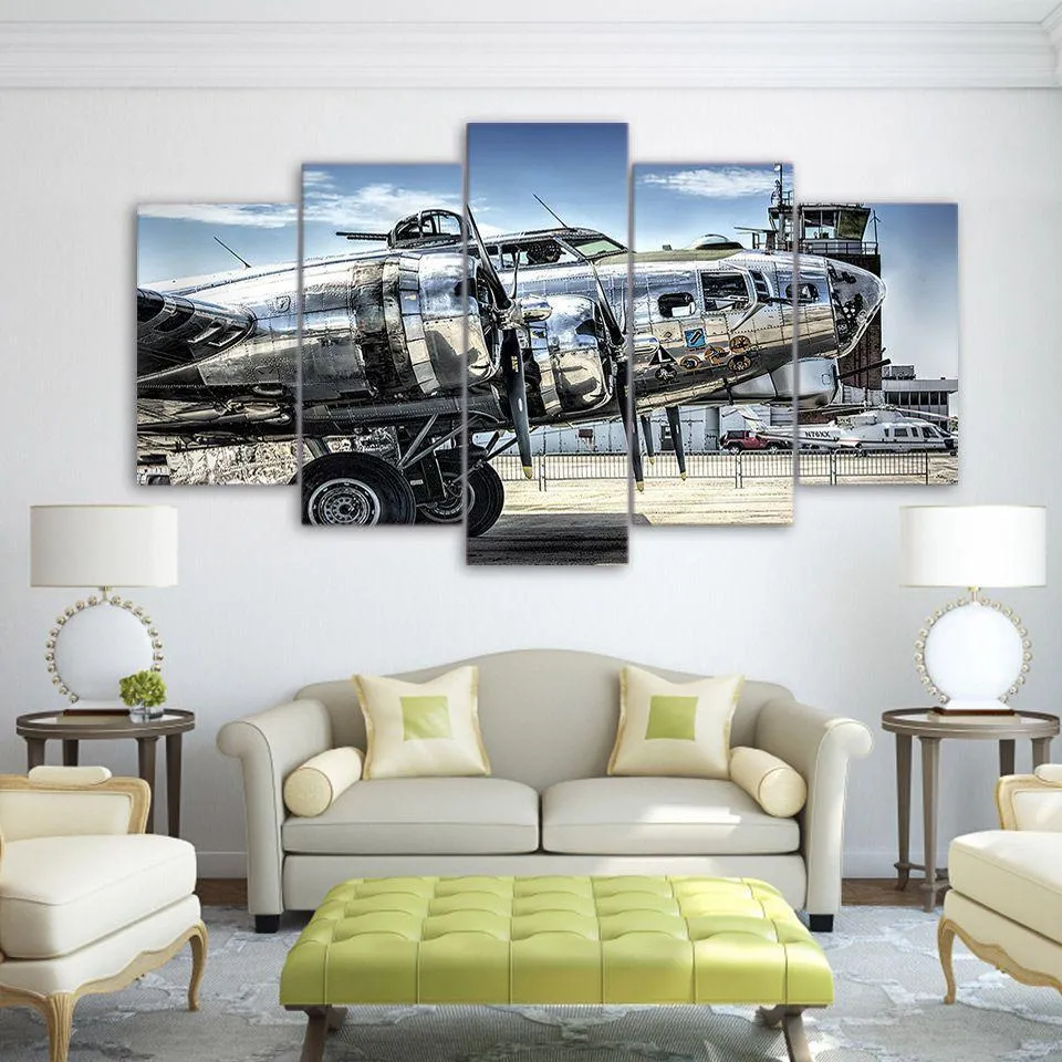 Tableau Vintage Avion