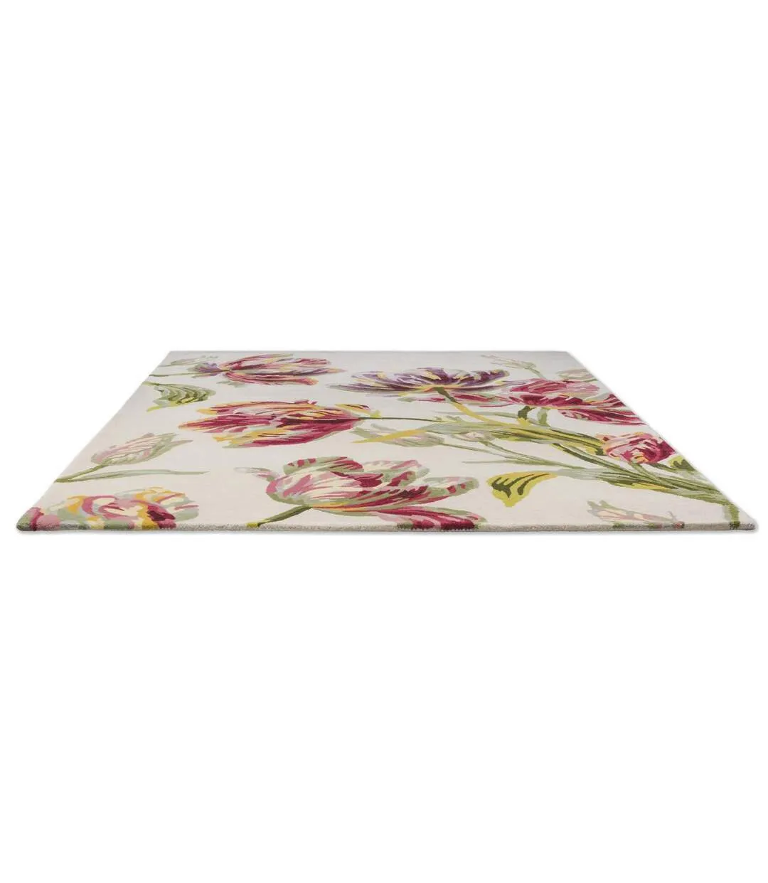 Tapis salon GOSTFORD tufté main en laine