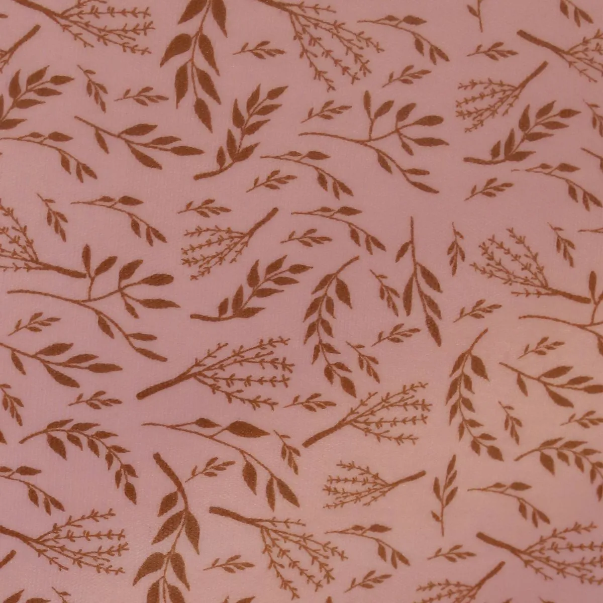 Toile cirée rose botanique Maison Suzanne - Le petit Souk