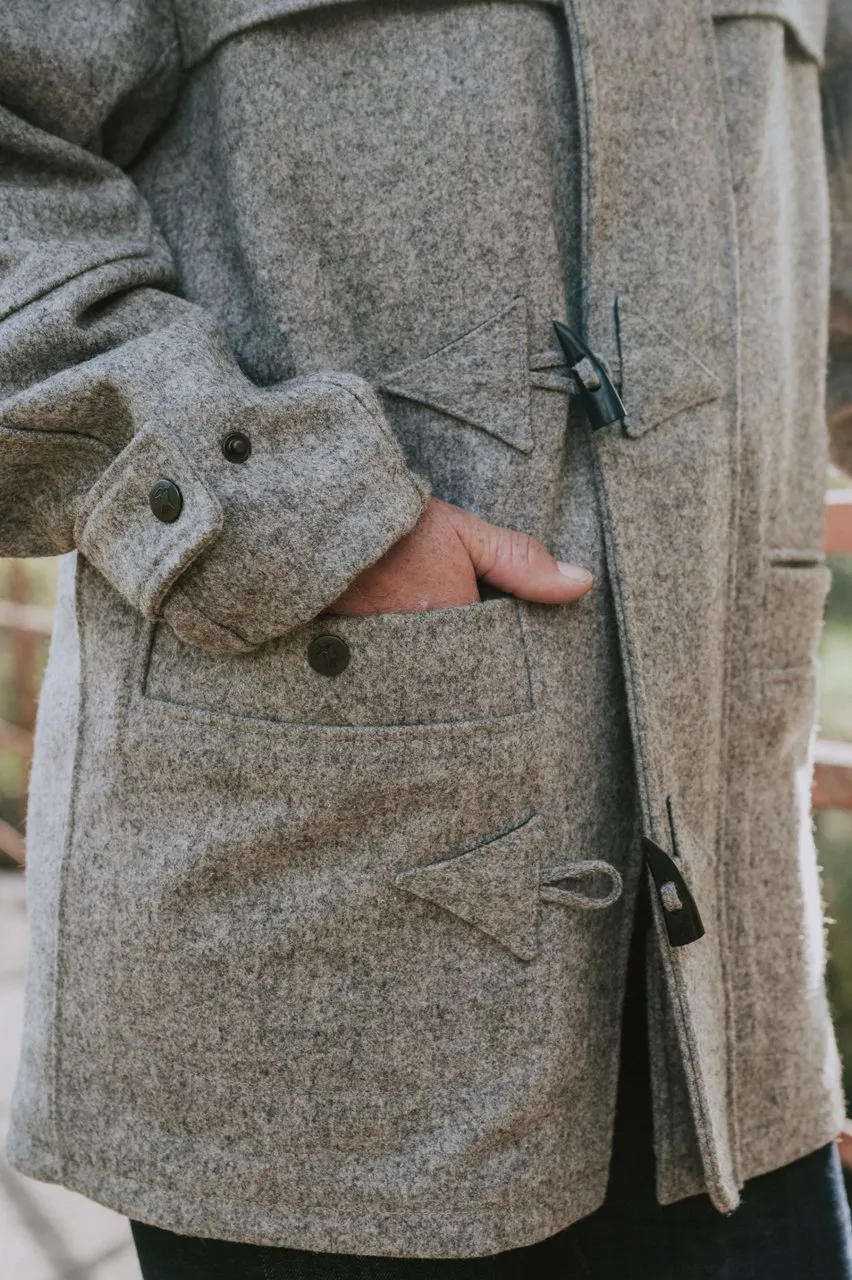 Veste de berger en laine foulonnée - Fabrication artisanale française