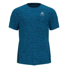 Vêtements de sport ODLO Homme | Tee-shirt de running léger et rafraîchissant ODLO ZEROWEIGHT ENGINEERED CHILL-TEC Deep Dive Mela